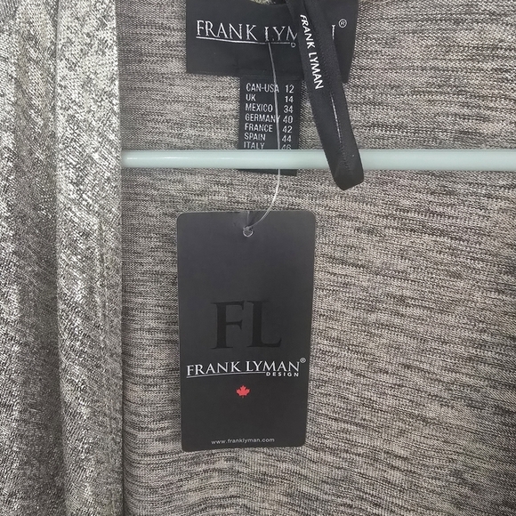 Frank Lyman Women's Shimmering Cardigan - Gold, Size 12, NWT - Picture 4 of 5